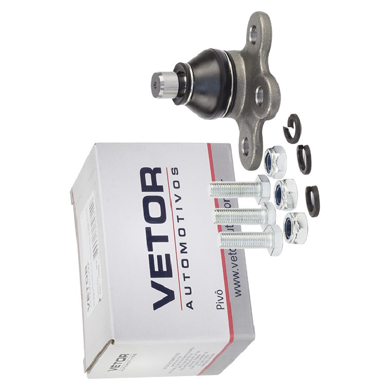 Pivo Dianteiro Direito ou Esquerdo Inferior para Chevrolet Corsa e Montana - Vetor - Vtp019