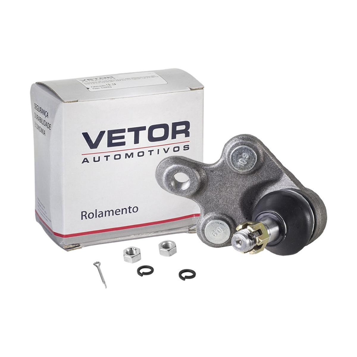 Pivo Dianteiro Inferior Direito ou Esquerdo para Toyota Corolla e Fielder - Vetor - Vtp138