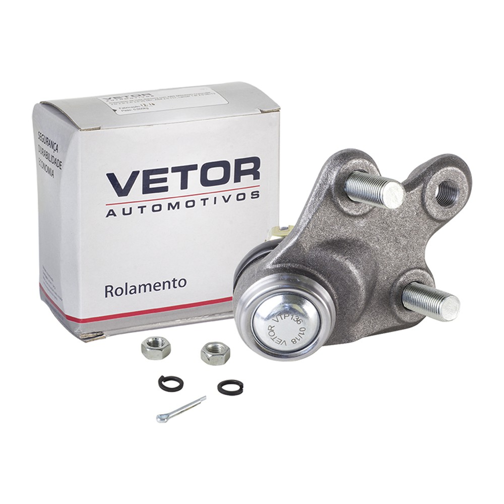 Pivo Dianteiro Inferior Direito ou Esquerdo para Toyota Corolla - Vetor - Vtp136