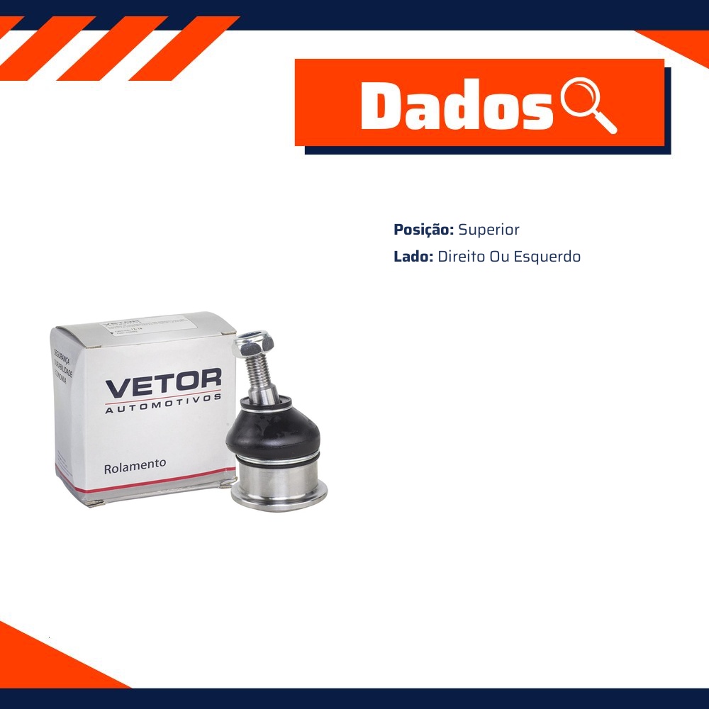 Pivô Superior Direito ou Esquerdo - Vetor - Vtp084