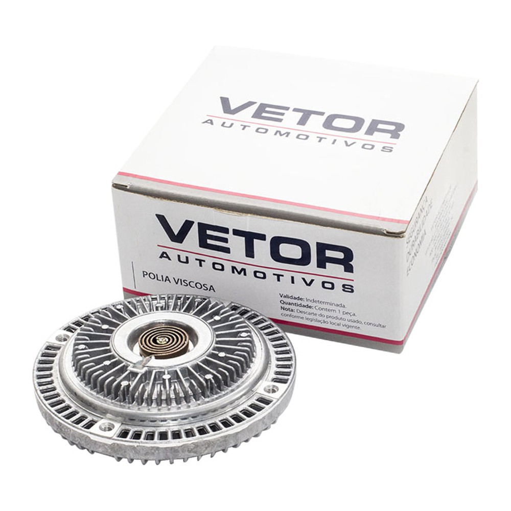 Polia da Embreagem Viscosa Eletroventilador - Vetor - Vpv005