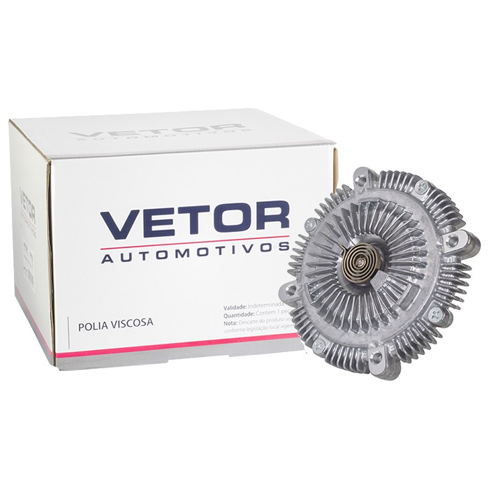 Polia da Embreagem Viscosa Eletroventilador - Vetor - Vpv053