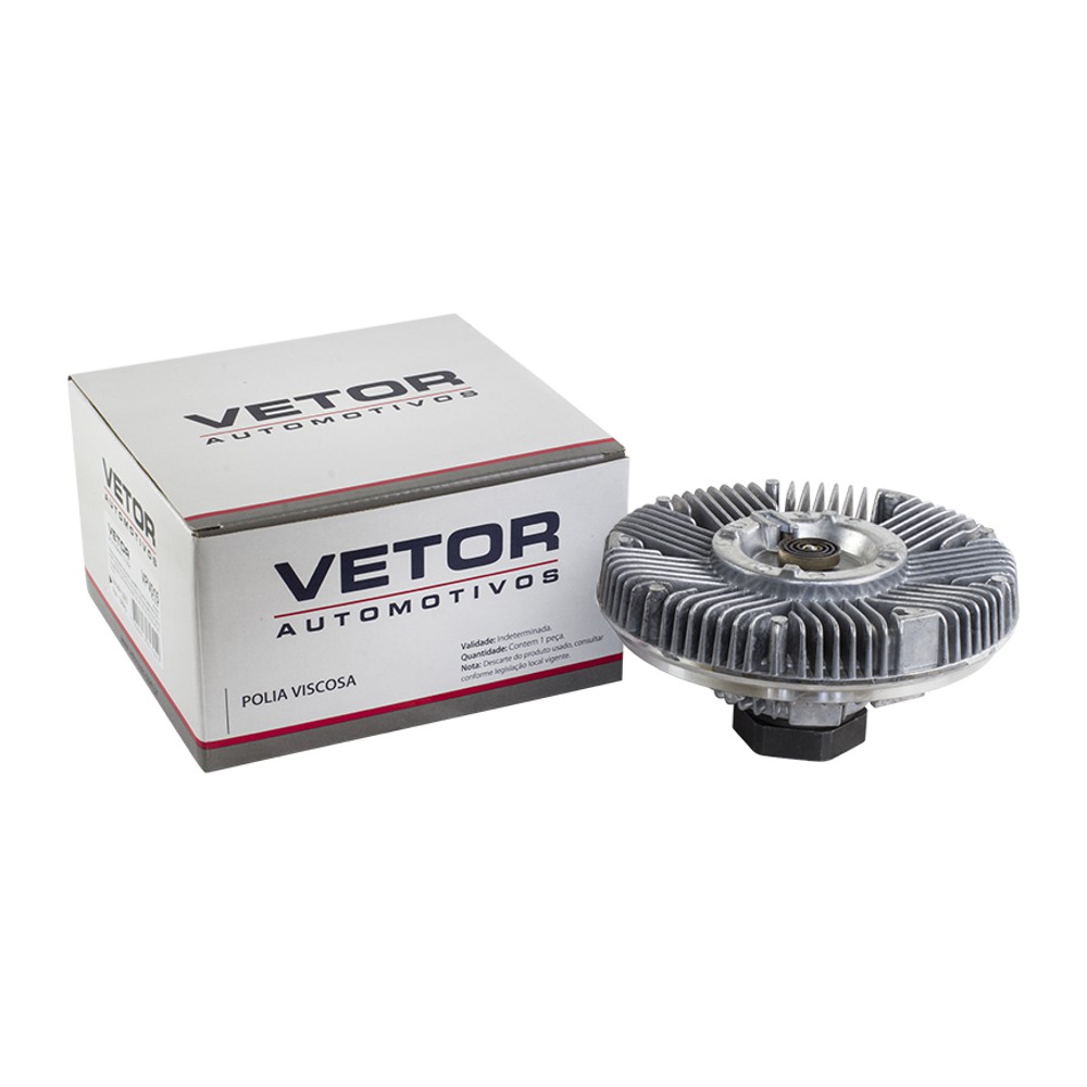 Polia da Embreagem Viscosa Ventoinha para Ford F-12000 e F-14000 - Vetor - Vpv015