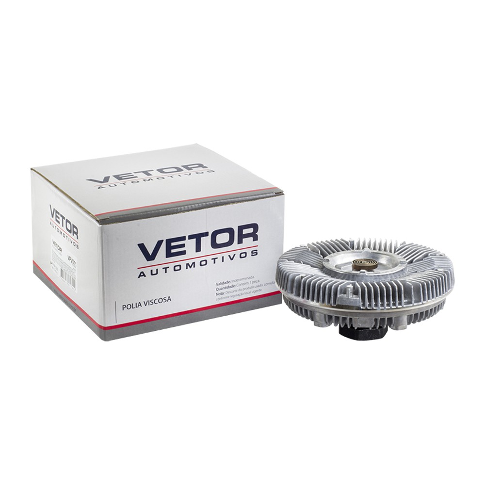 Polia da Embreagem Viscosa Eletroventilador - Vetor - Vpv011