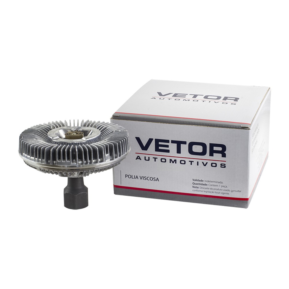 Polia da Embreagem Viscosa Ventoinha para Ford F-250 e F-350 - Vetor - Vpv016