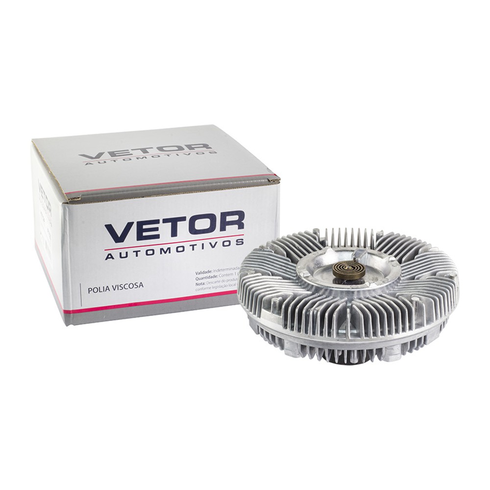 Polia da Embreagem Viscosa Eletroventilador - Vetor - Vpv025
