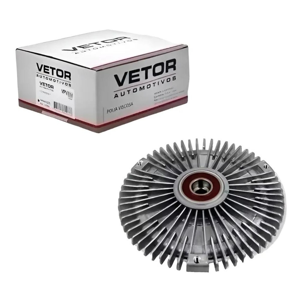 Polia da Embreagem Viscosa Ventoinha para Chevrolet Omega e Suprema - Vetor - Vpv054