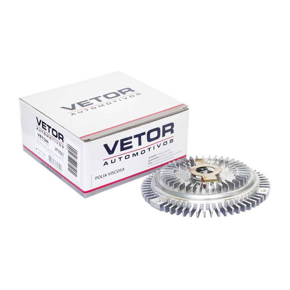 Polia da Embreagem Viscosa Eletroventilador - Vetor - Vpv001