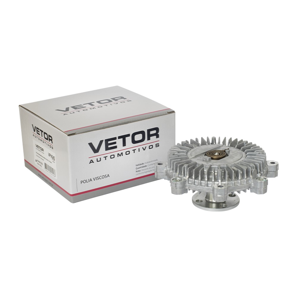 Polia da Embreagem Viscosa Ventoinha para Chevrolet Tracker e Suzuki Vitara - Vetor - Vpv042