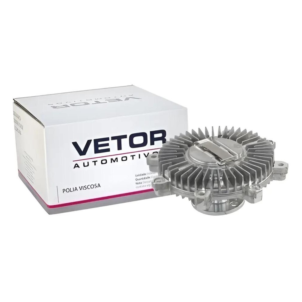 Polia da Embreagem Viscosa Ventoinha para Chevrolet Tracker e Suzuki Vitara - Vetor - Vpv042