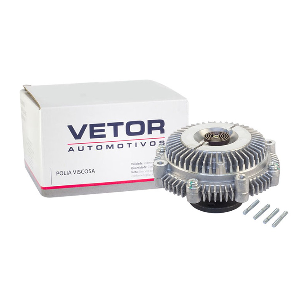 Polia da Embreagem Viscosa Ventoinha para JAC T8 - Vetor - Vpv056