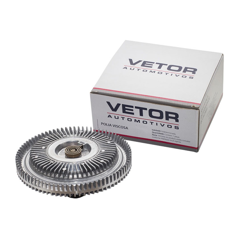Polia da Embreagem Viscosa Eletroventilador - Vetor - Vpv006
