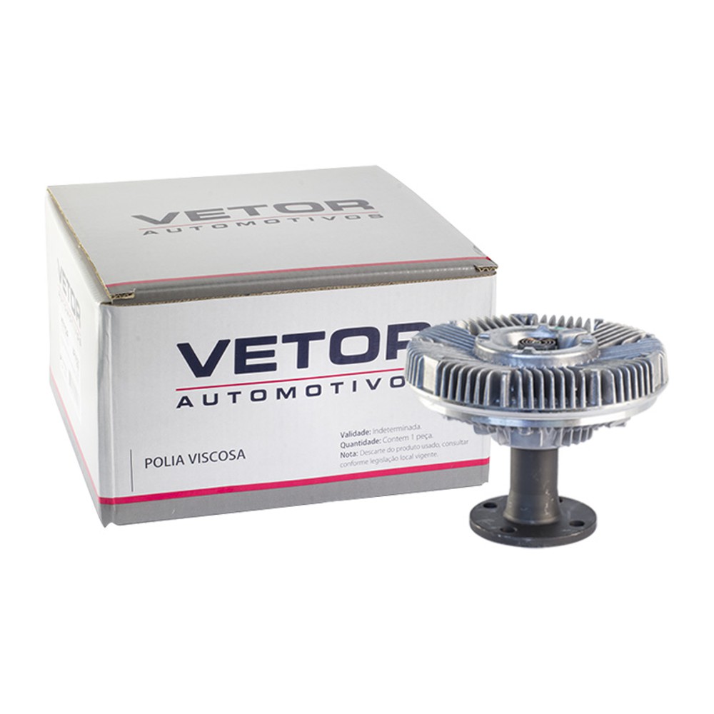 Polia da Embreagem Viscosa Eletroventilador - Vetor - Vpv033