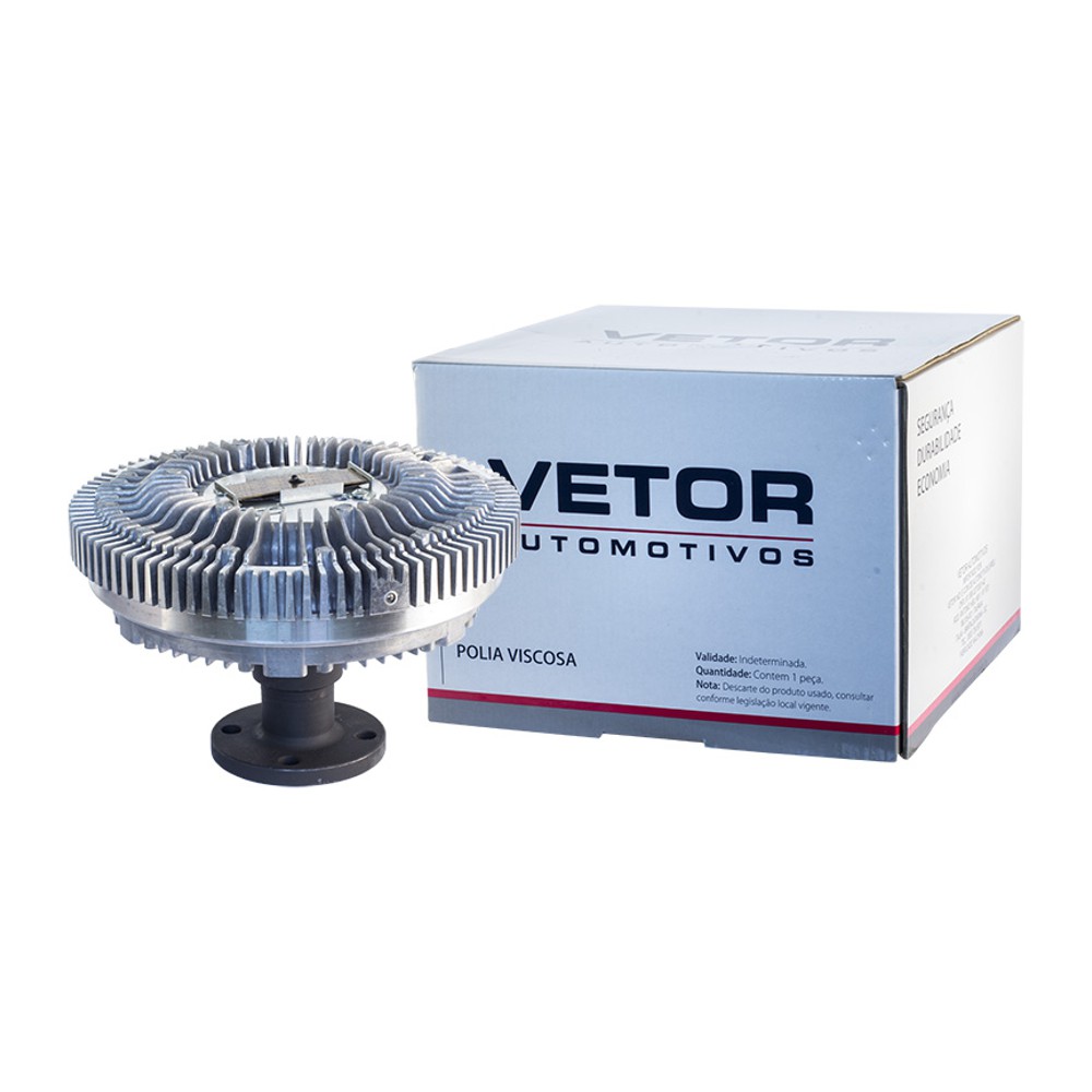 Polia da Embreagem Viscosa Eletroventilador - Vetor - Vpv037