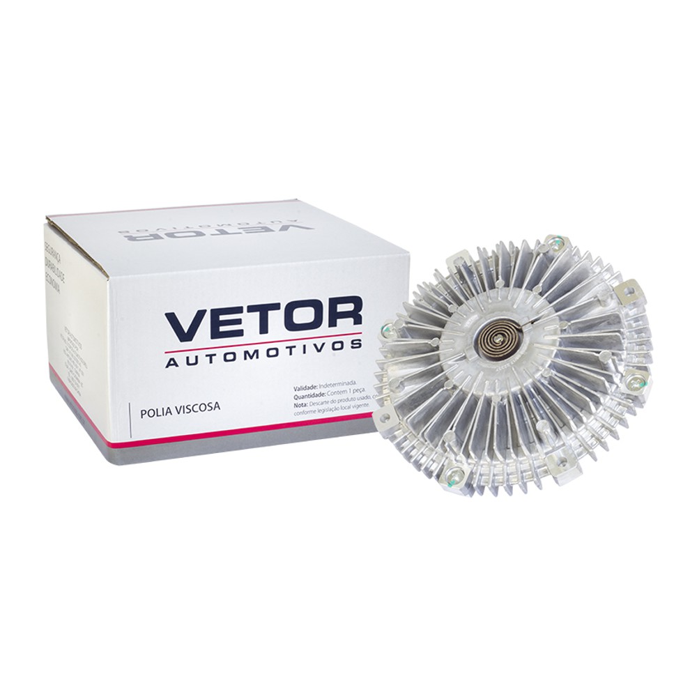 Polia da Embreagem Viscosa Eletroventilador - Vetor - Vpv038