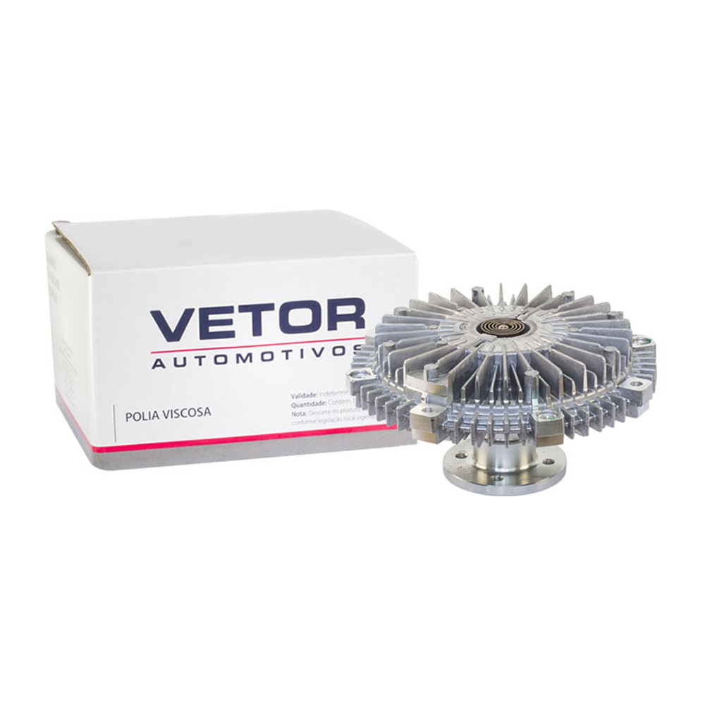 Polia da Embreagem Viscosa Ventoinha para Mitsubishi L200 - Vetor - Vpv055