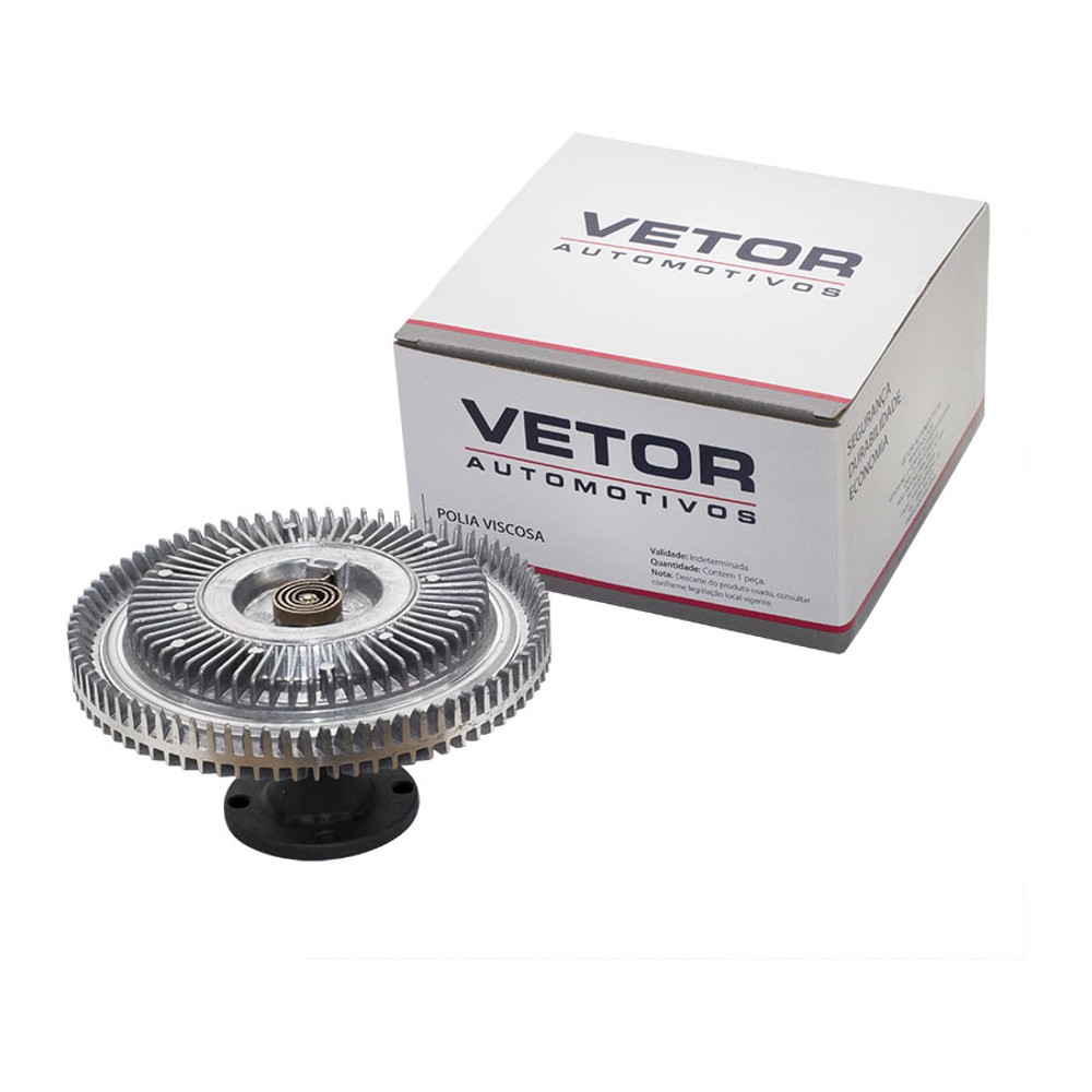 Polia da Embreagem Viscosa Ventoinha para Mitsubishi L200 - Vetor - Vpv004