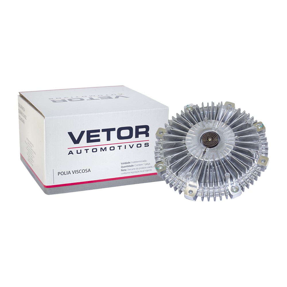 Polia da Embreagem Viscosa Ventoinha para Nissan Frontier - Vetor - Vpv039
