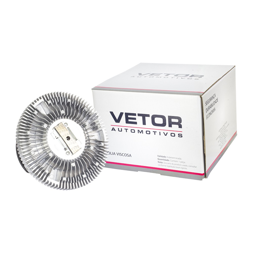 Polia da Embreagem Viscosa Eletroventilador - Vetor - Vpv028