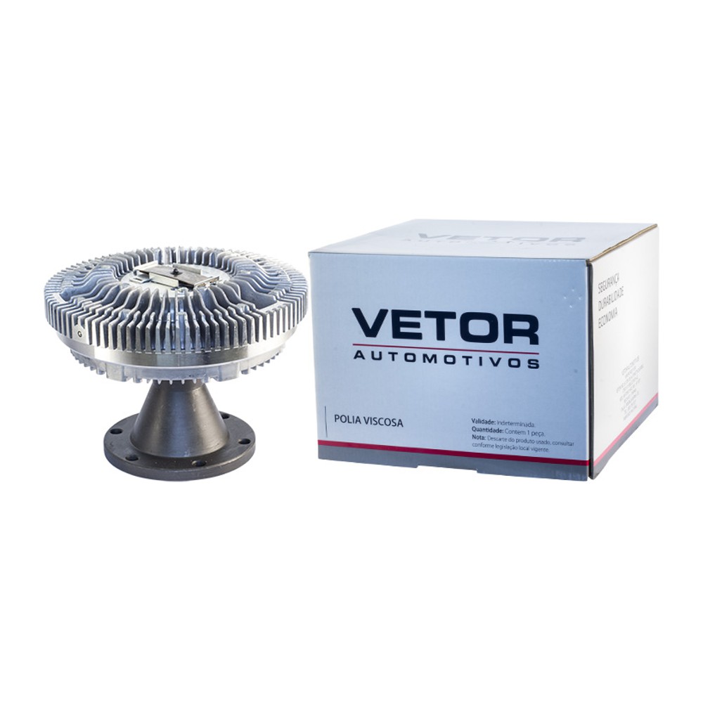 Polia da Embreagem Viscosa Eletroventilador - Vetor - Vpv026