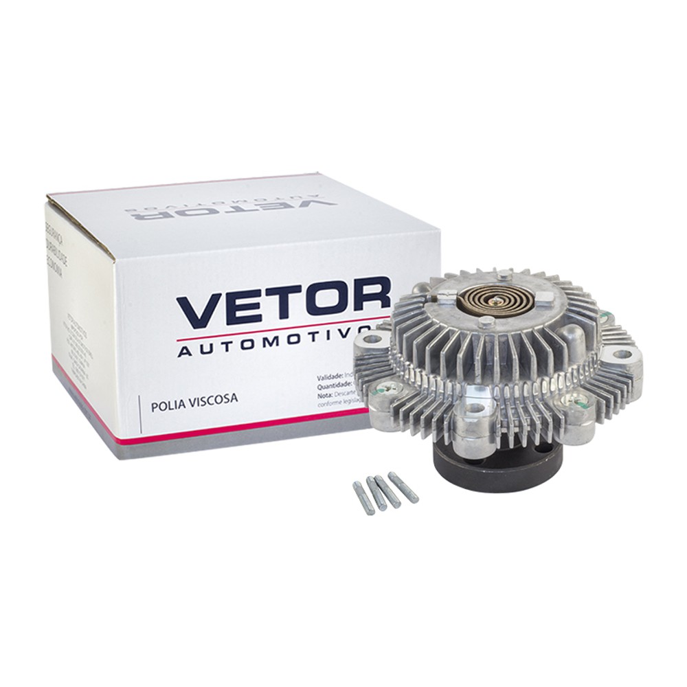 Polia da Embreagem Viscosa Eletroventilador - Vetor - Vpv044