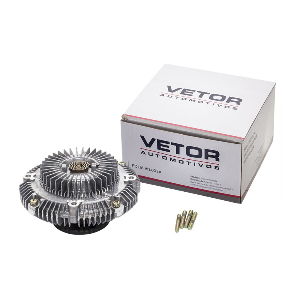 Polia da Embreagem Viscosa Ventoinha para Toyota Hilux e Hilux SW4 - Vetor - Vpv002