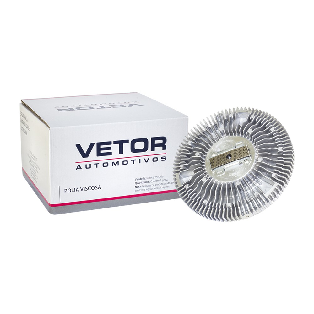 Polia da Embreagem Viscosa Ventoinha para Volvo VM 260 - Vetor - Vpv029
