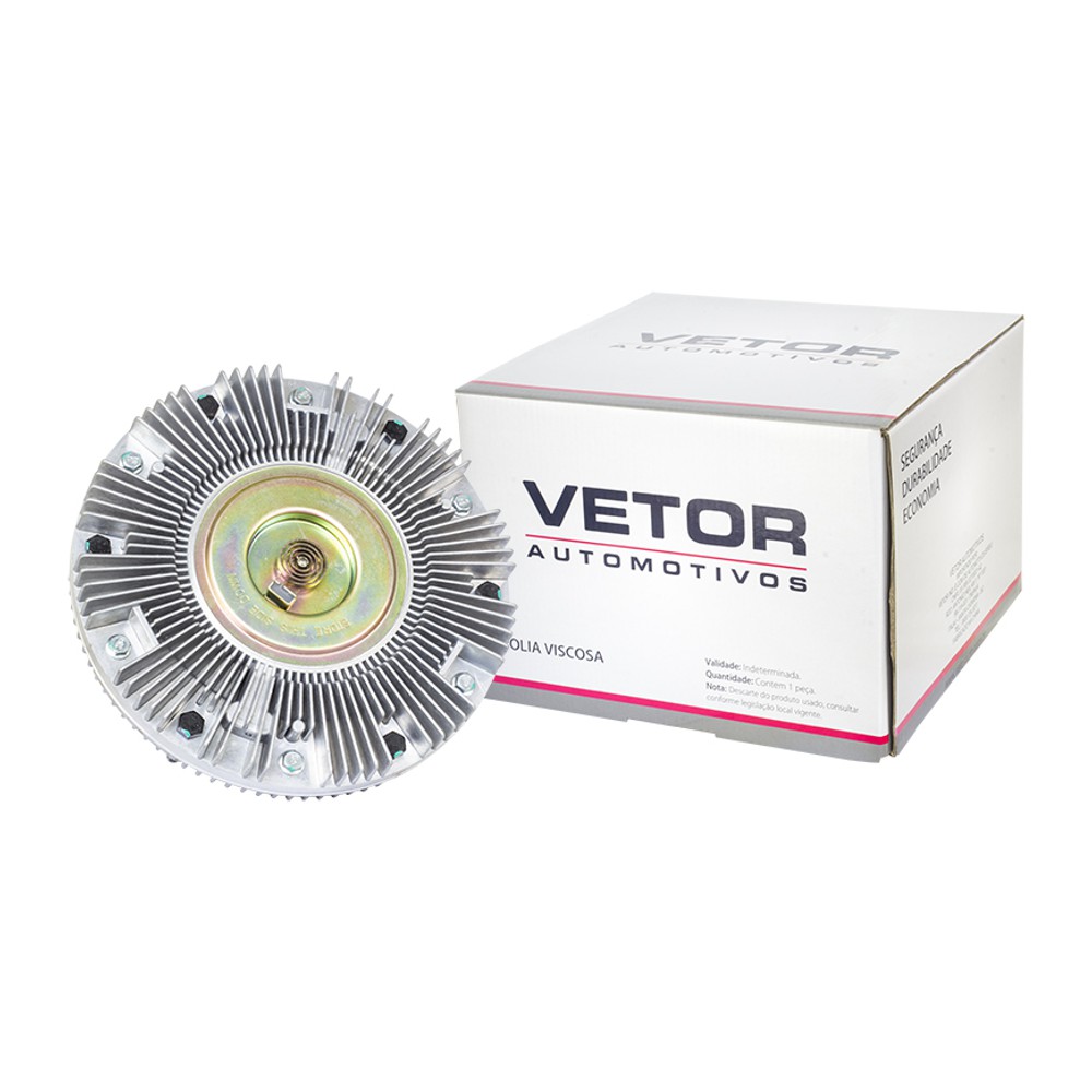 Polia da Embreagem Viscosa Eletroventilador - Vetor - Vpv032