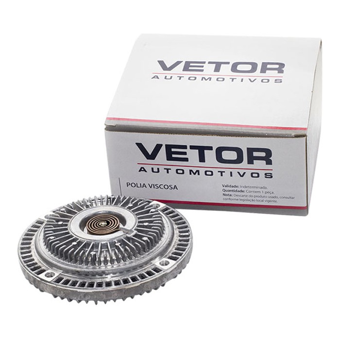 Polia da Embreagem Viscosa Eletroventilador - Vetor - Vpv003