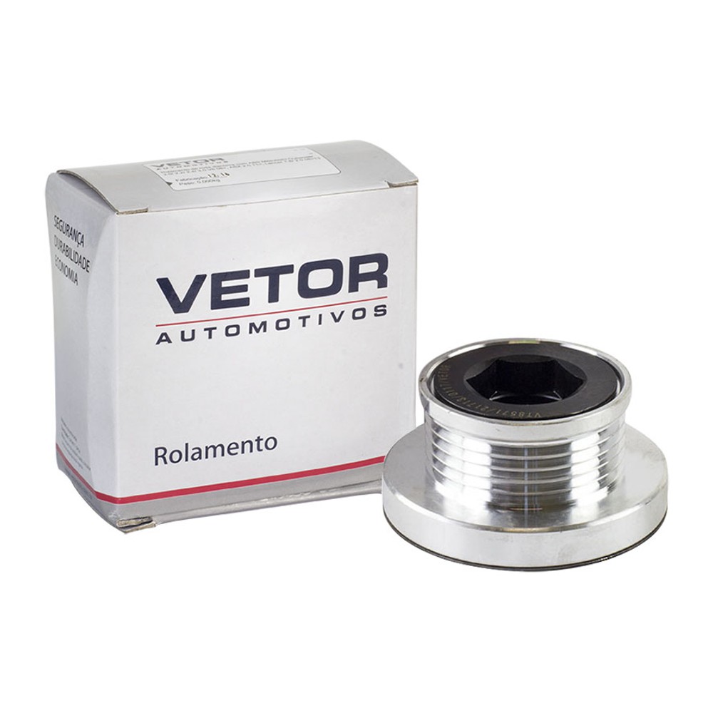 Polia do Alternador para Renault Megane - Vetor - Vt8571