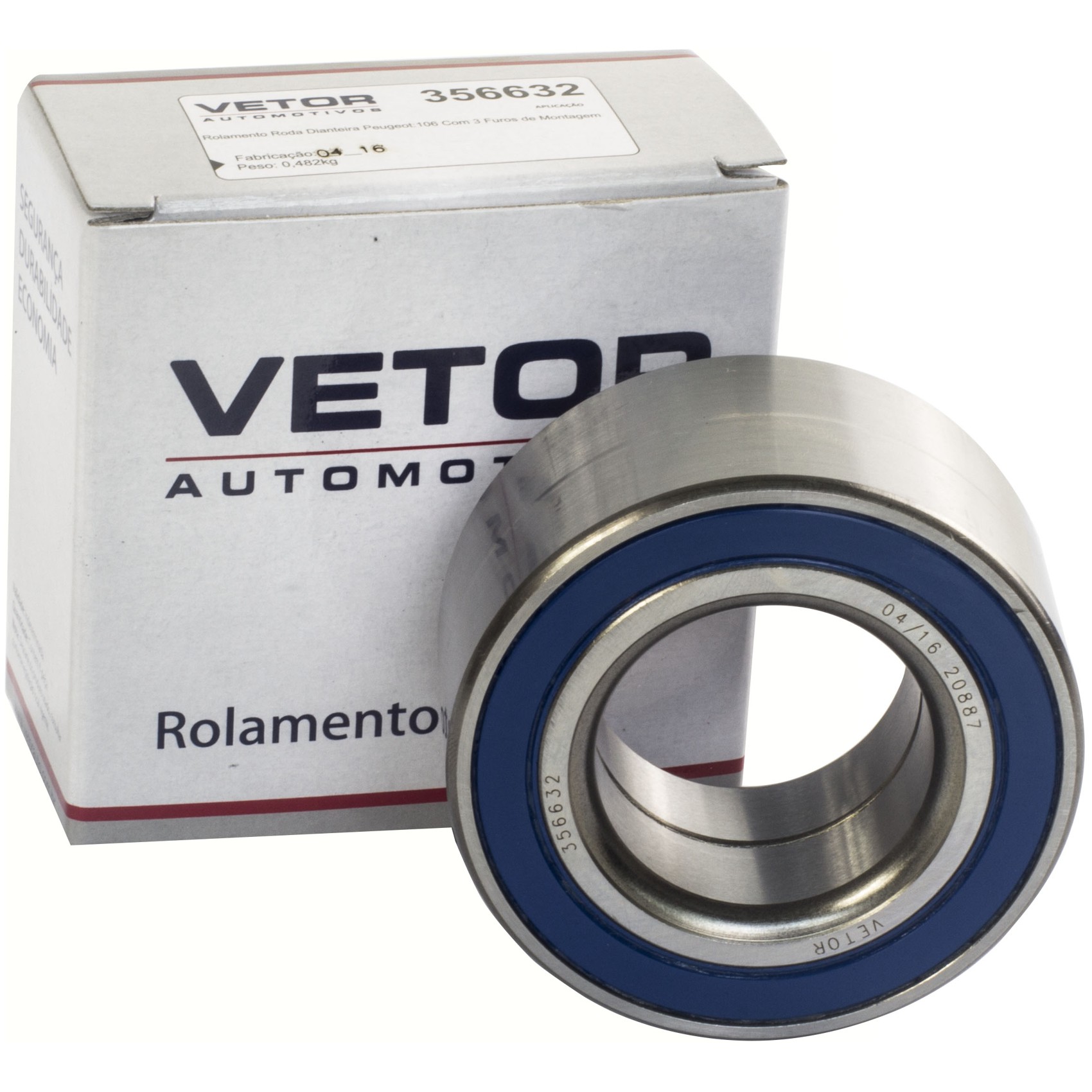 Rolamento da Roda Dianteira para Peugeot 106 - Vetor - 356632