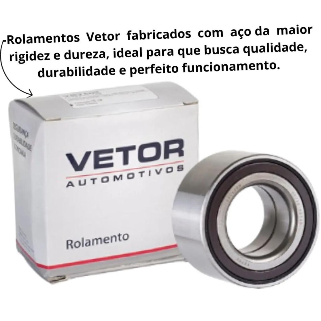 Rolamento da Roda Dianteira com ABS - Vetor - 40574M