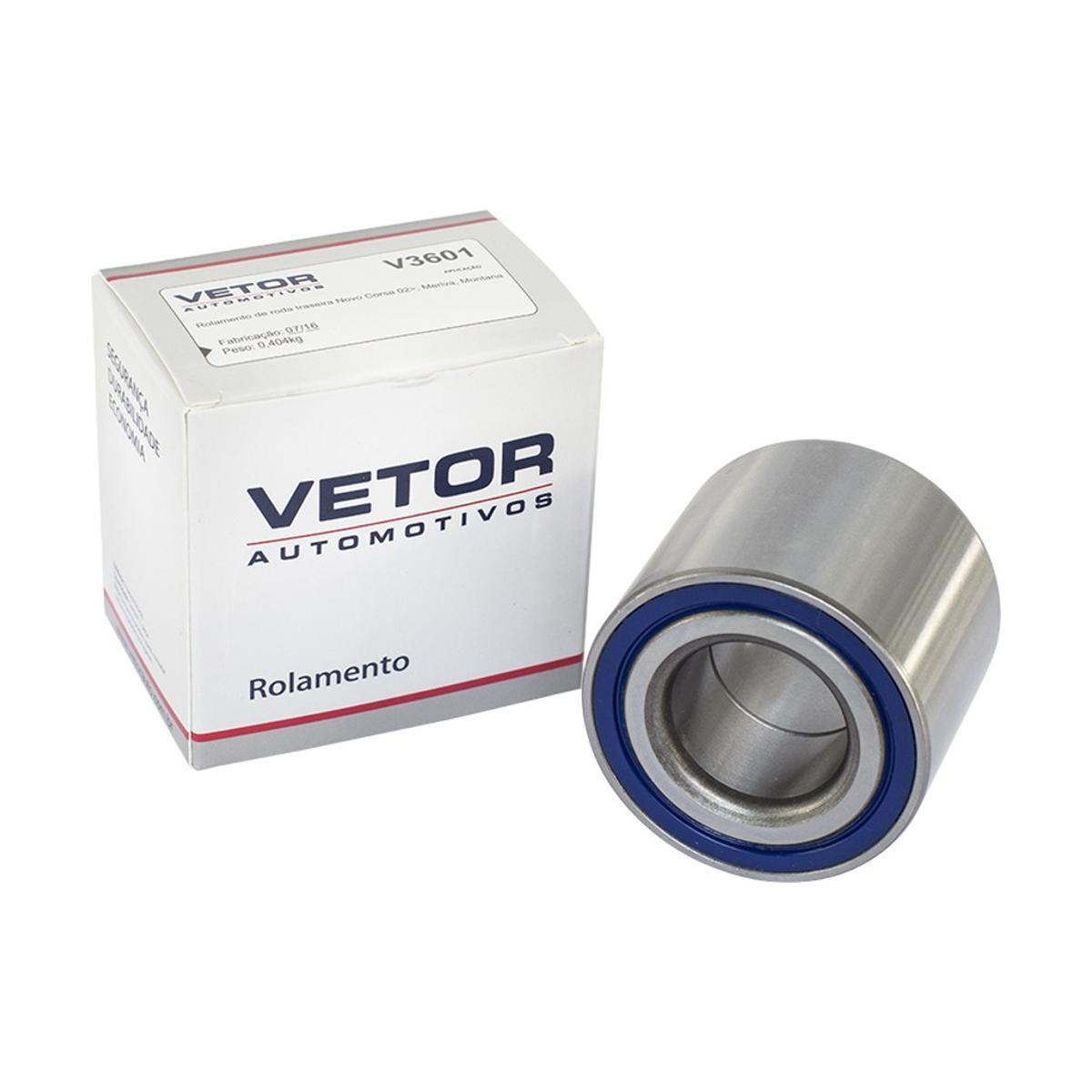 Rolamento da Roda Traseira para Chevrolet Meriva e Montana - Vetor - V3601