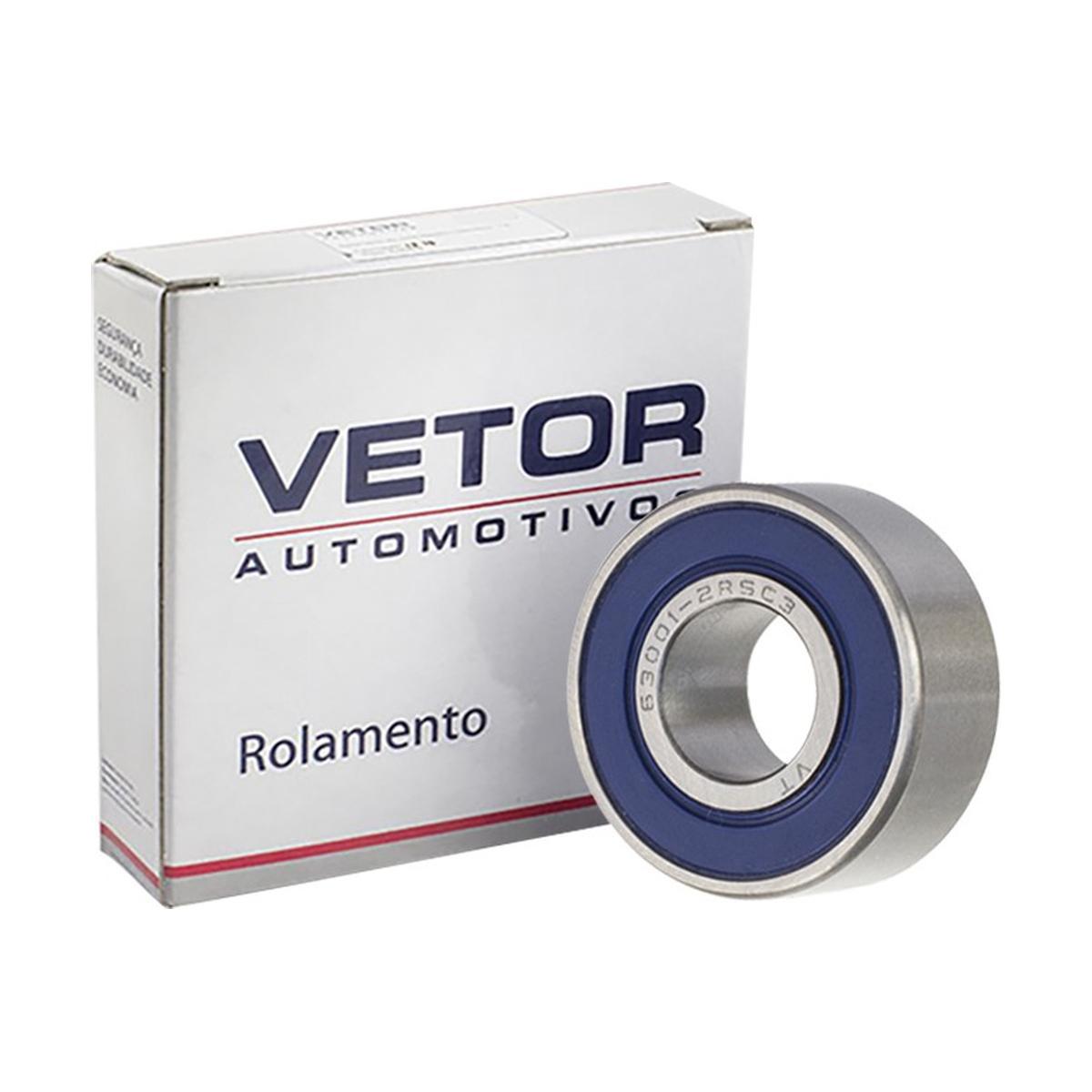 Rolamento do Alternador para Fiat Tipo e Ford F-250 - Vetor - V63001