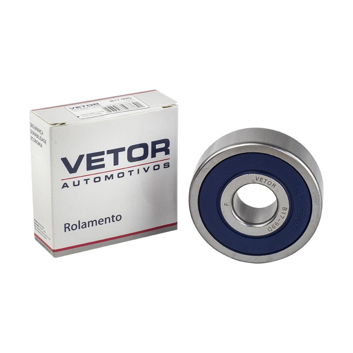 Rolamento do Alternador para Volkswagen Gol - Vetor - B17-99D