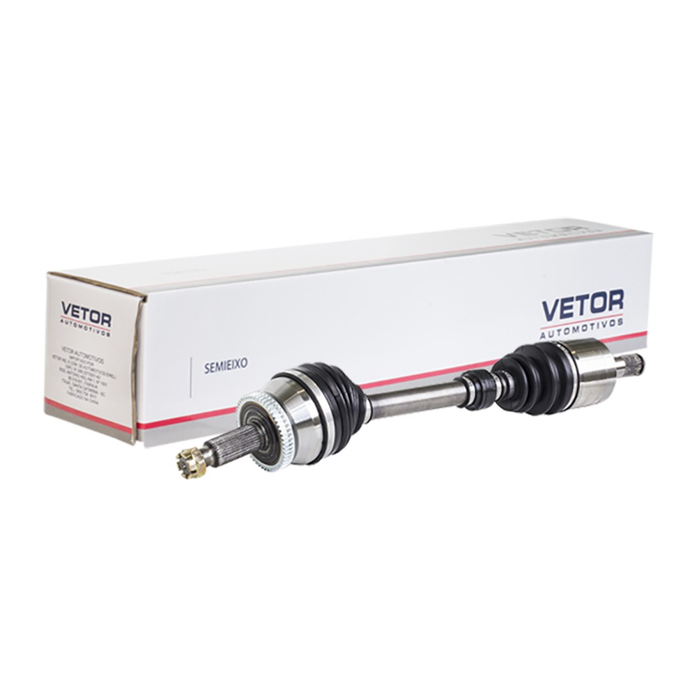 Semieixo Esquerdo Câmbio Automático com ABS para Hyundai Santa Fé - Vetor - Vt9709