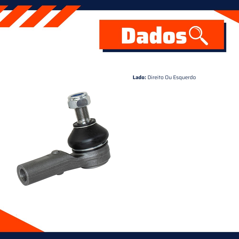 Terminal de Direção Direito ou Esquerdo para Toyota Hilux e Hilux SW4 - Vetor - Vtd189