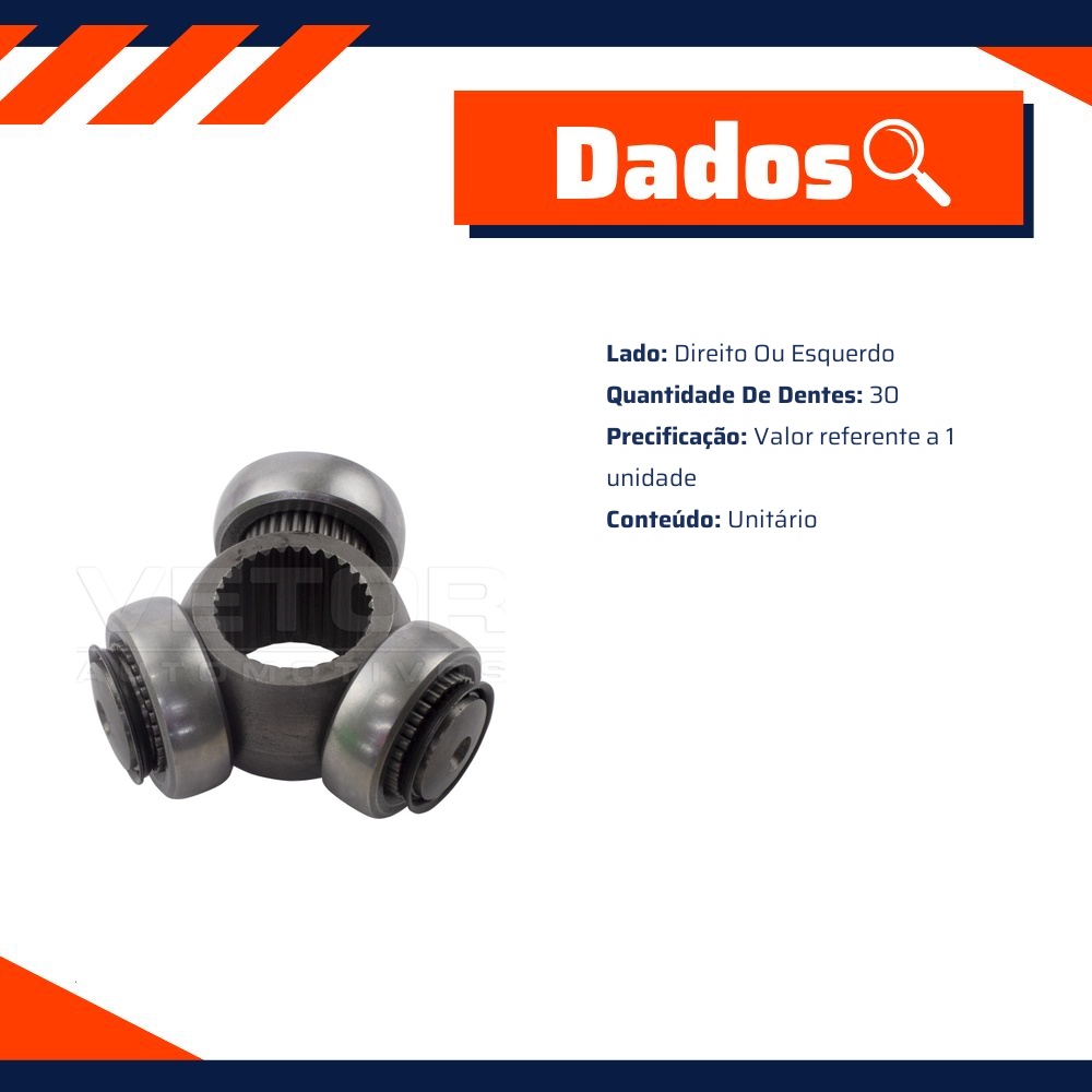 Trizeta Direita ou Esquerda para Lifan 530 - Vetor - Vt9139