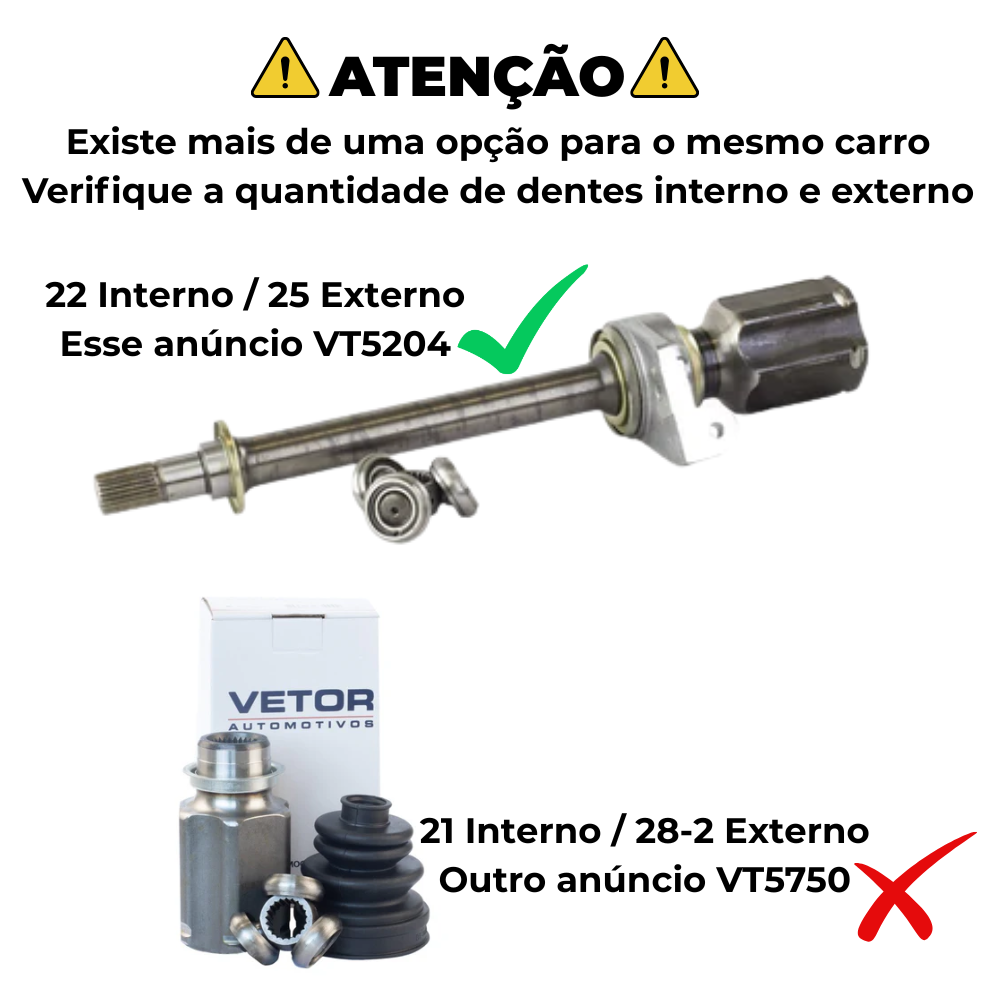 Tulipa Direita para JAC J3 - Vetor - Vt5204