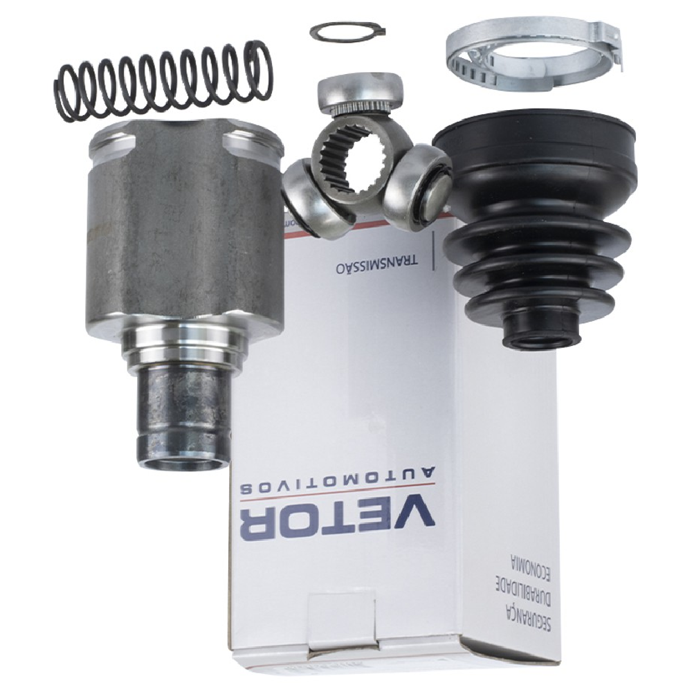 Tulipa Direita com ABS para Renault Kangoo - Vetor - Vt5609