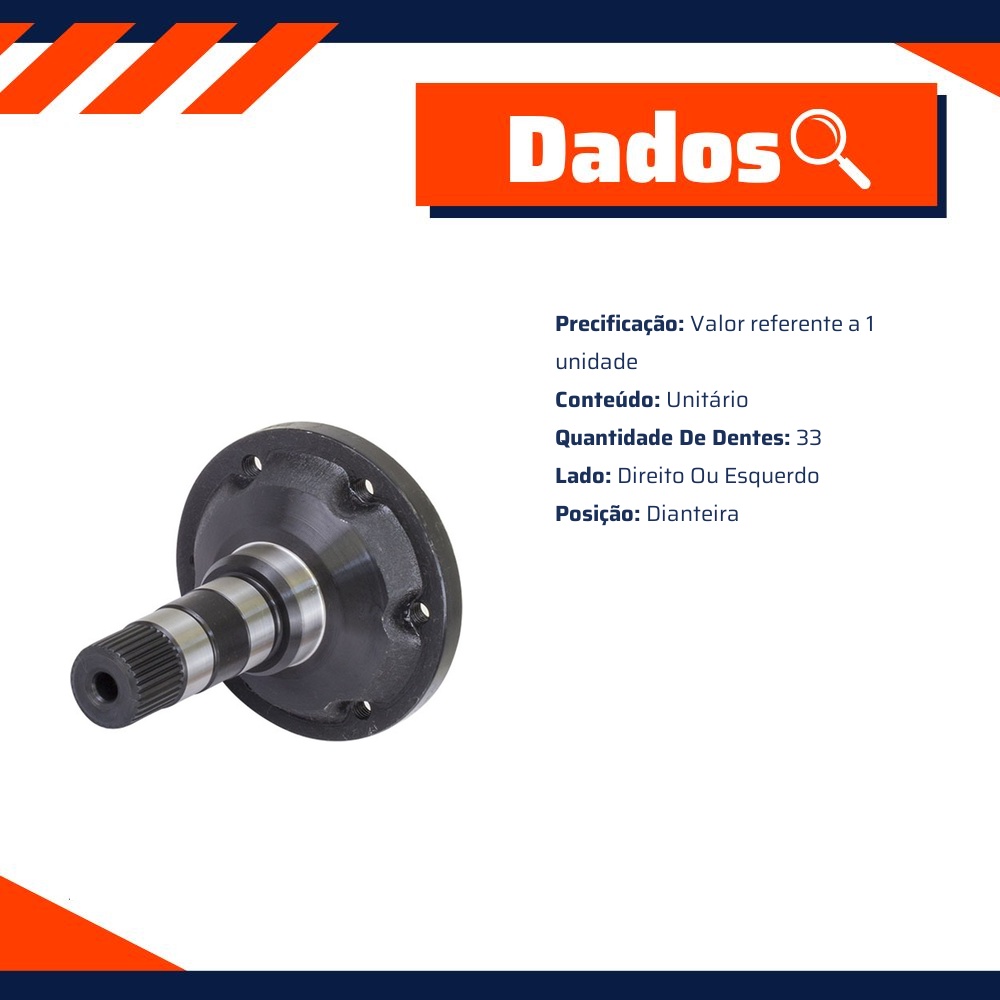 Tulipa Direita ou Esquerda para Volkswagen Kombi - Vetor - Vt5410