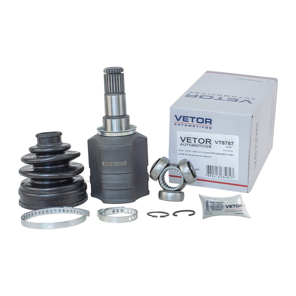 Tulipa Direita ou Esquerda Câmbio Automático para Toyota Yaris - Vetor - Vt5787