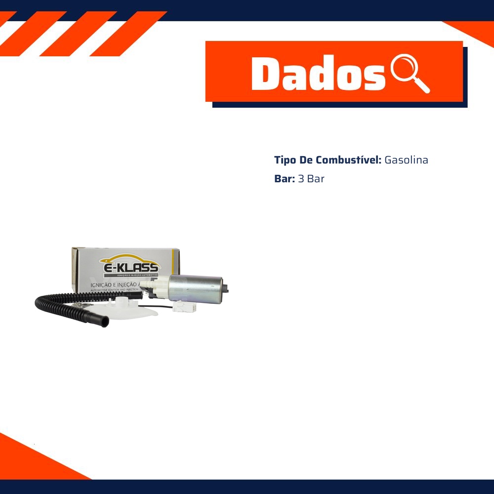 Bomba de Combustível 3 Bar - E-Klass - Ebc1125