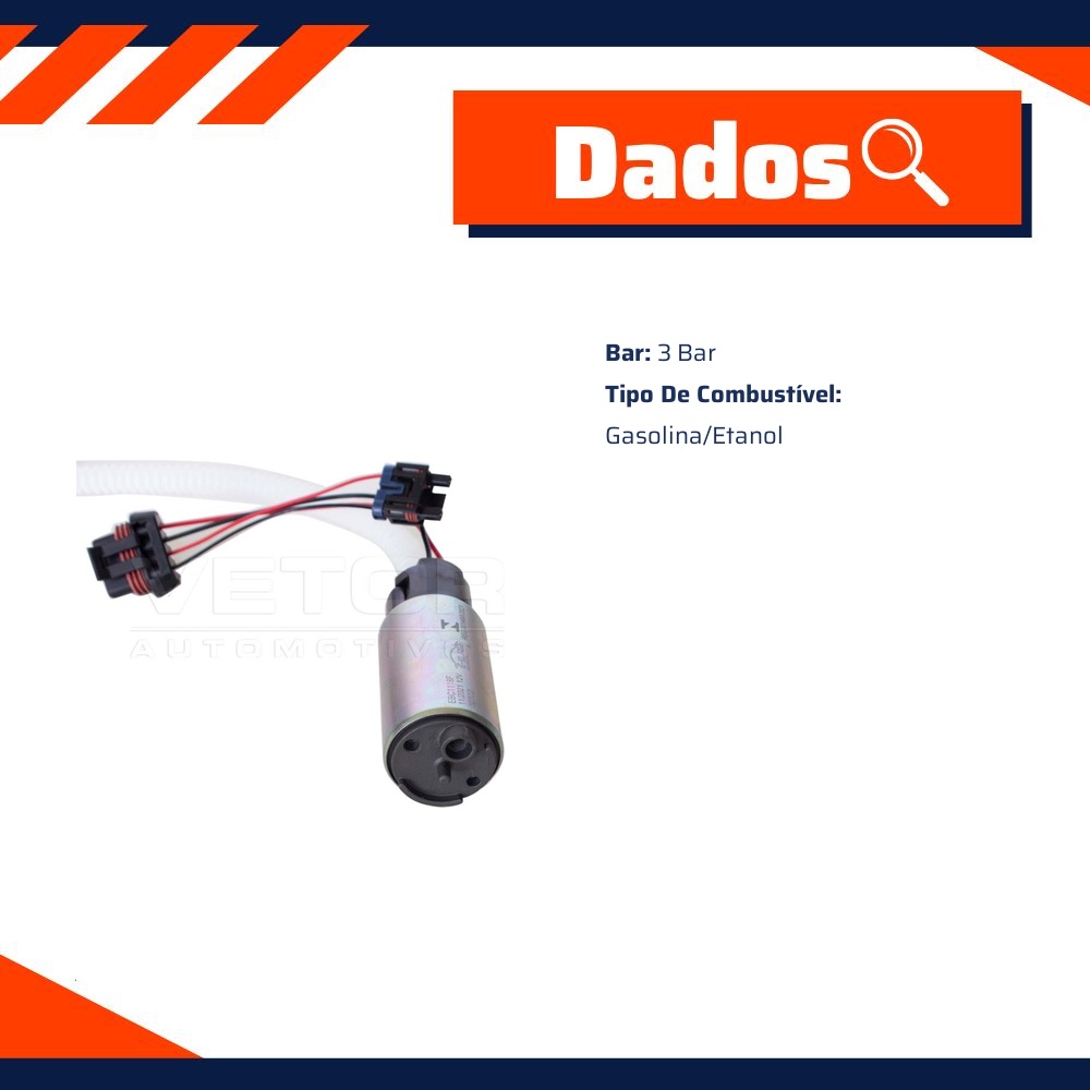 Bomba de Combustível 3,0 Bar para Honda HR-V - E-Klass - Ebc1118F