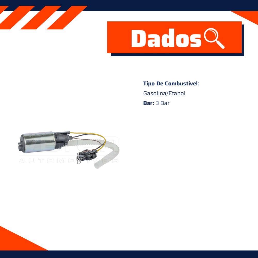 Bomba de Combustível 3 Bar - E-Klass - Ebc1105F