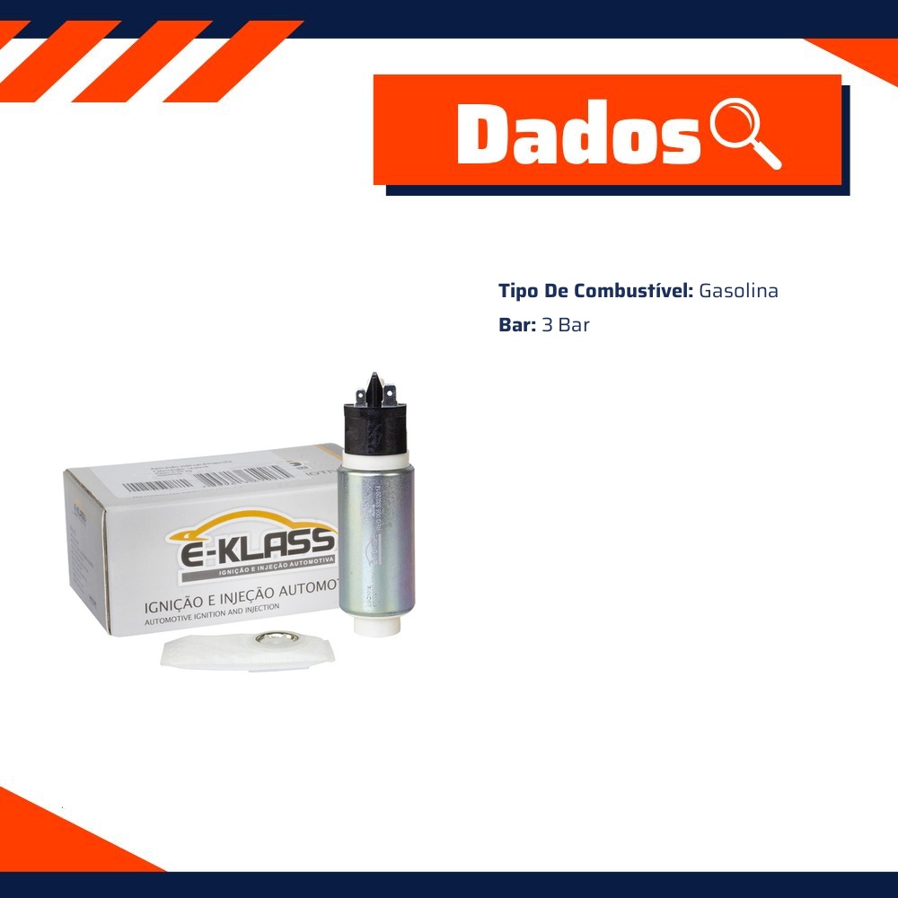 Bomba de Combustível 3 Bar - E-Klass - Ebc1016