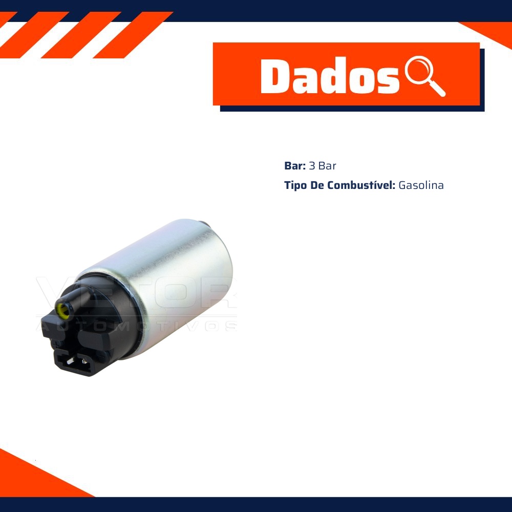 Bomba de Combustível 3,0 Bar para Toyota RAV4 - E-Klass - Ebc1107