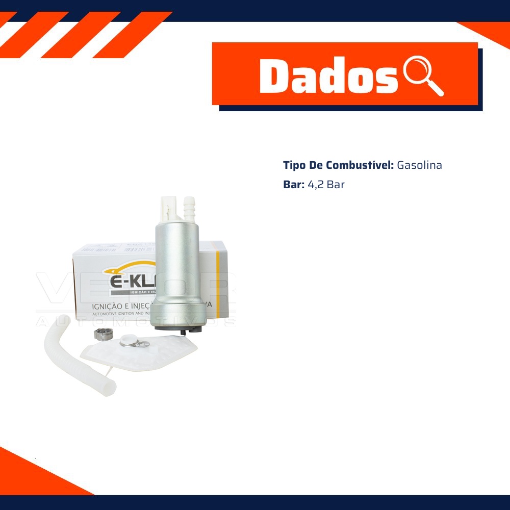 Bomba de Combustível 4,2 Bar para BMW X5 e X6 - E-Klass - Ebc1101