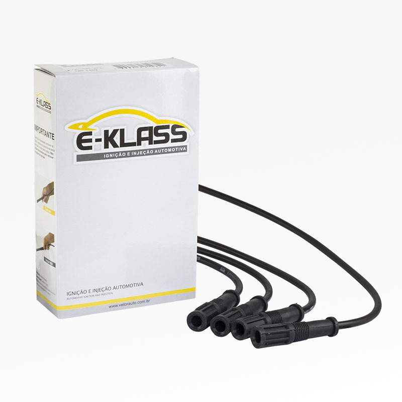 Jogo de Cabos de Vela para Fiat Tempra - E-Klass - Ecv067