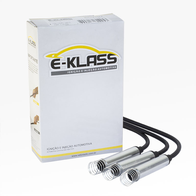 Jogo de Cabos de Vela para Chevrolet Corsa - E-Klass - Ecv007